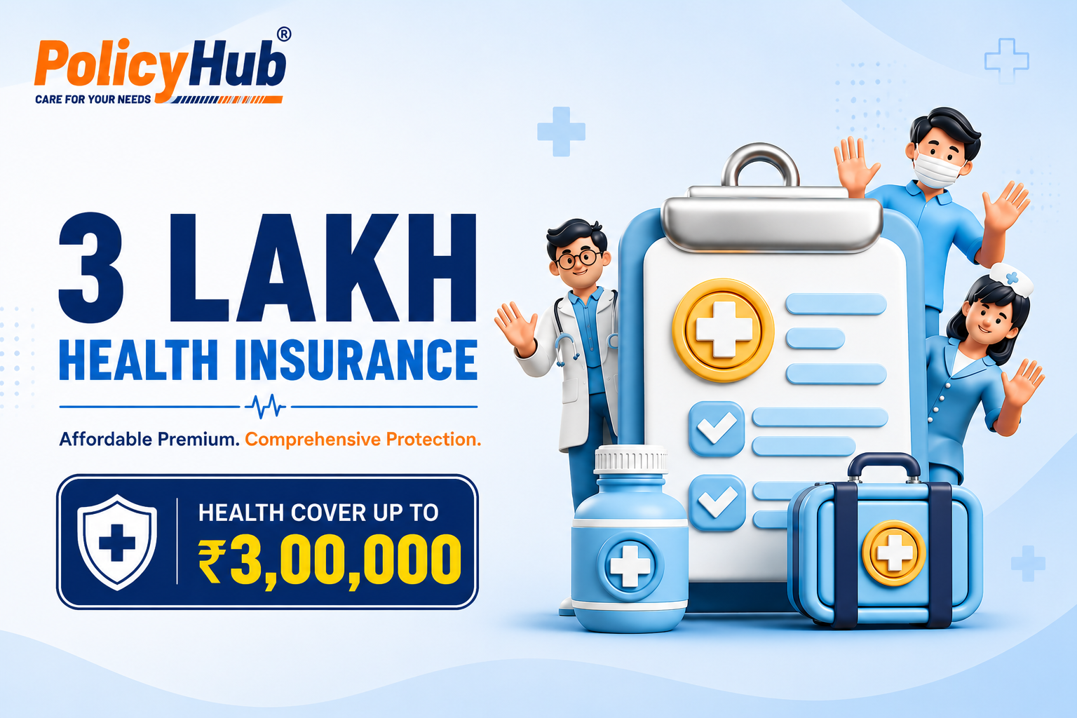 3 LAKH HEALTH INSURANCE
